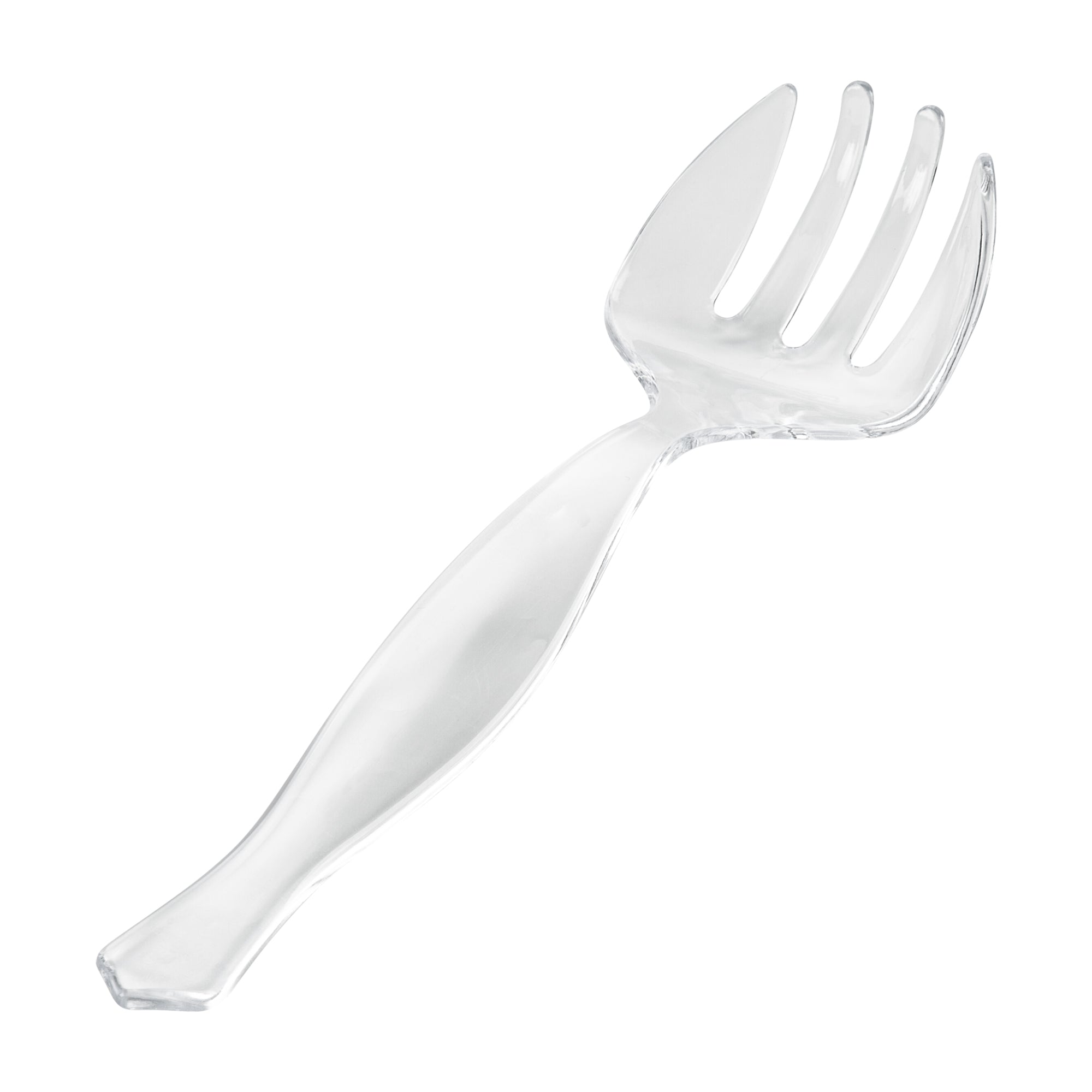 Cater Tek Clear Plastic Serving Fork - 8 1/2" - 100 count box