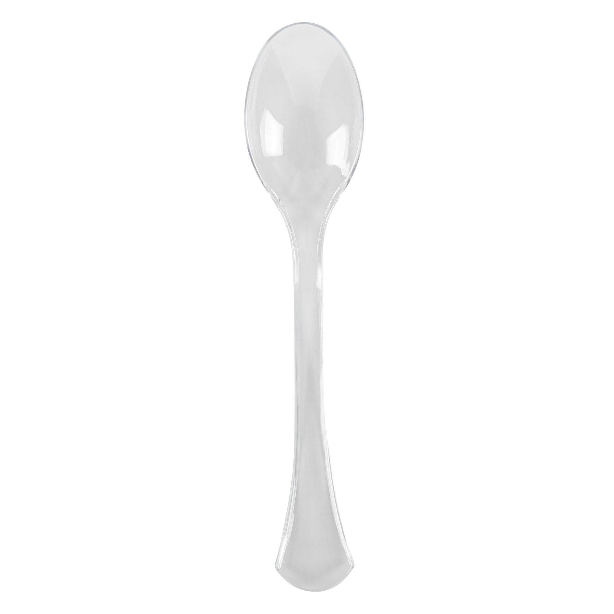 Cater Tek Clear Plastic Serving Spoon - 9 3/4" - 100 count box