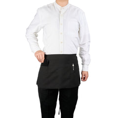 RW Base Black Standard Waist Apron - with 3 Pockets - 24