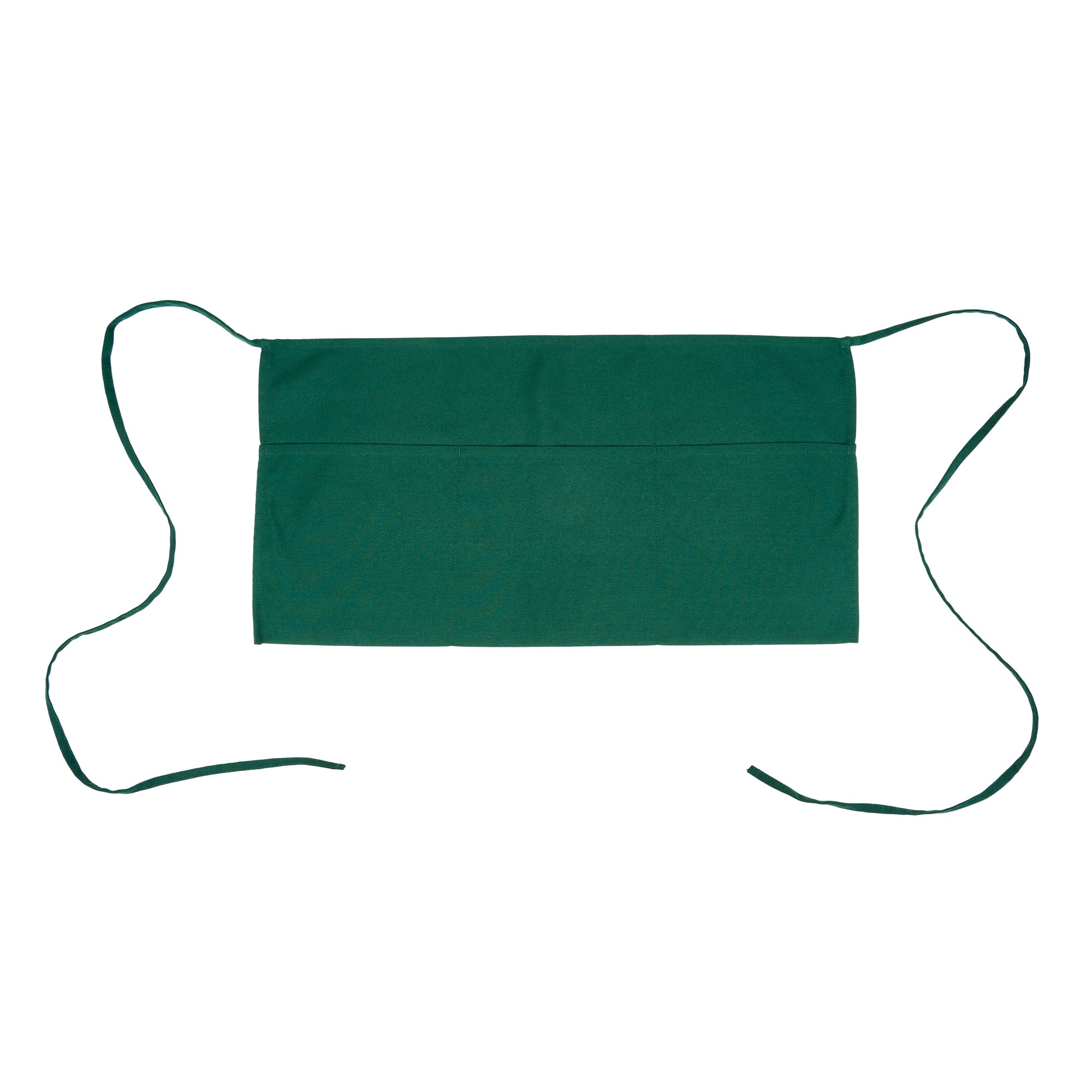 RW Base Green Standard Waist Apron - with 3 Pockets - 24" x 12" - 100 count box