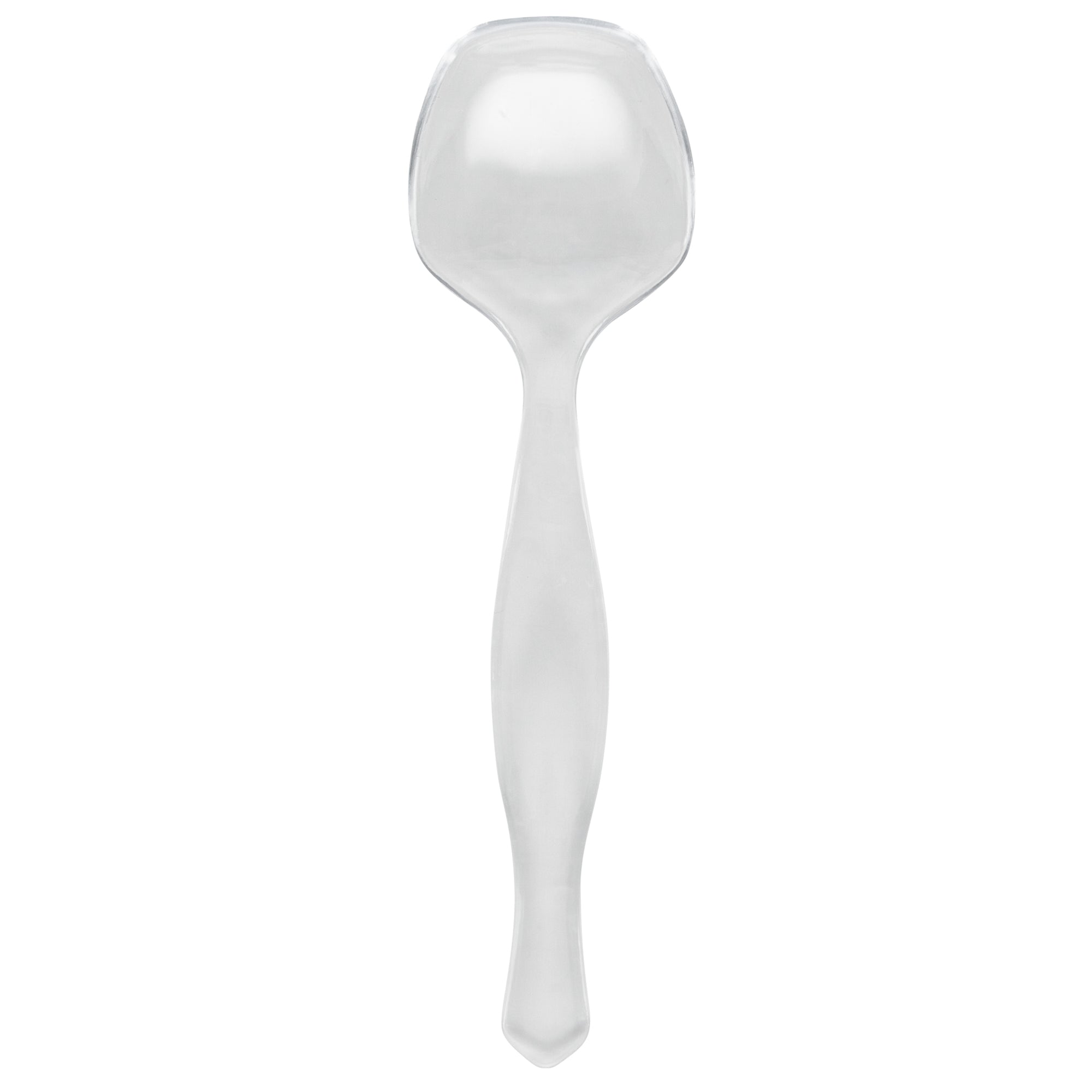 Cater Tek Clear Plastic Serving Spoon - 8 1/2" - 100 count box