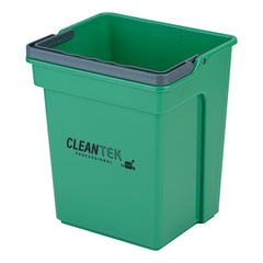 Clean Tek Professional 4 Qt Green Cleaning Bucket - 7