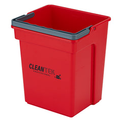 Clean Tek Professional 4 Qt Red Cleaning Bucket - 7