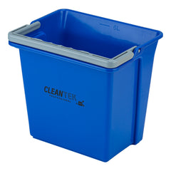 Clean Tek Professional 6 Qt Blue Cleaning Bucket - 9 1/4