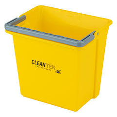 Clean Tek Professional 6 Qt Yellow Cleaning Bucket - 9 1/4