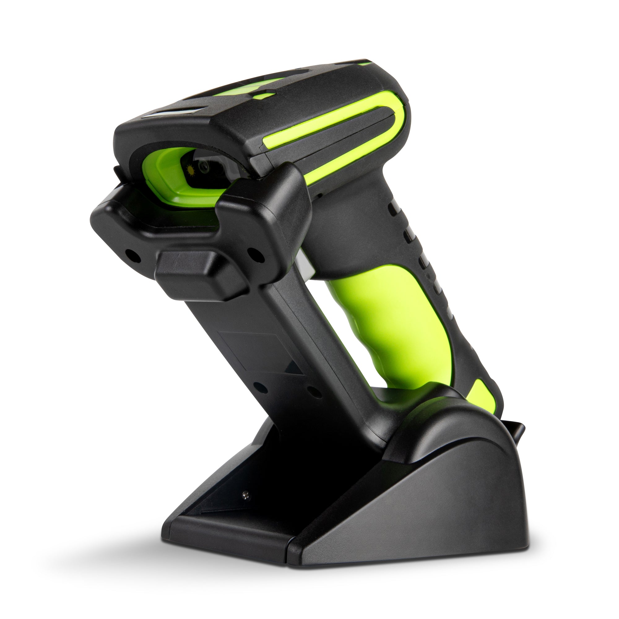 RW Base Black and Green Wireless Scanner Kit - Ultra-Rugged, Adjustable Charging Cradle - 1 count box