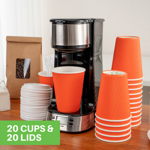 20 Cups & 20 Lids