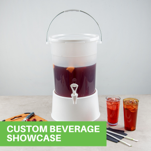 CUSTOM BEVERAGE SHOWCASE