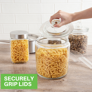 Securely Grip Lids